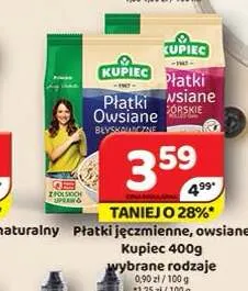 Płatki jęczmienne Kupiec promocja w Delfin