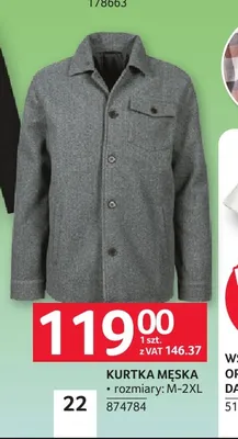 Kurtka męska promocja w Selgros