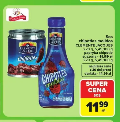Sos chipotles molidos Clemente Jacques promocja w Carrefour Market