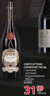 Wino Corte Ottone Copertino 750 ml promocja w Selgros