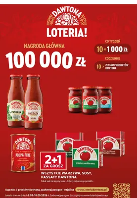 Passata Dawtona intense włoskie zioła promocja w Stokrotka