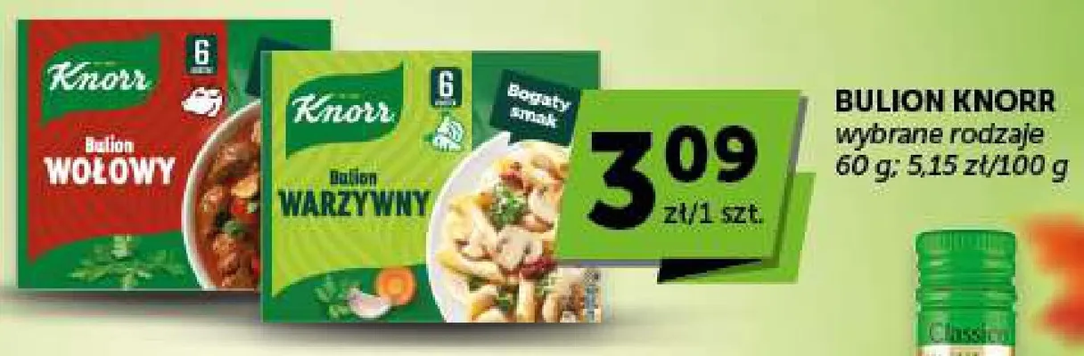 Bulion Knorr warzywny promocja w Euro Sklep