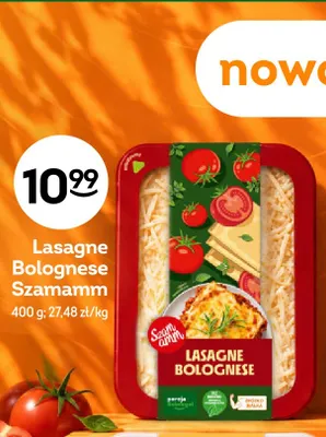 Lasagne Bolognese Szamamm promocja w Żabka