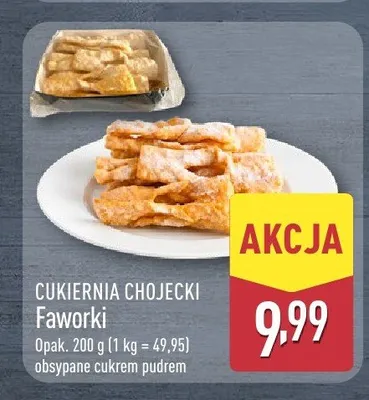 Faworki Cukiernia Chojecki promocja w Aldi