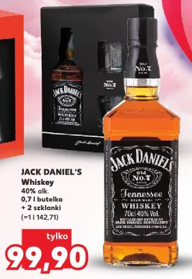 Whiskey 0,7 l promocja w Kaufland