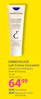 Odżywczo-nawilżający krem do twarzy Embryolisse Lait-Crème Concentré promocja w Hebe