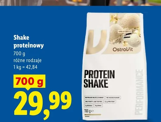 Shake proteinowy OstroVit promocja w Lidl