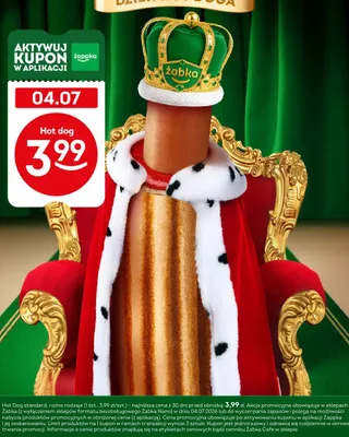 Hot Dog standard Żabka promocja w Żabka