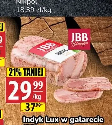 Indyk Lux w galarecie JBB promocja w API Market