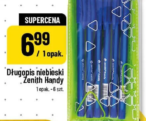 Długopis niebieski Zenith Handy promocja w POLOmarket