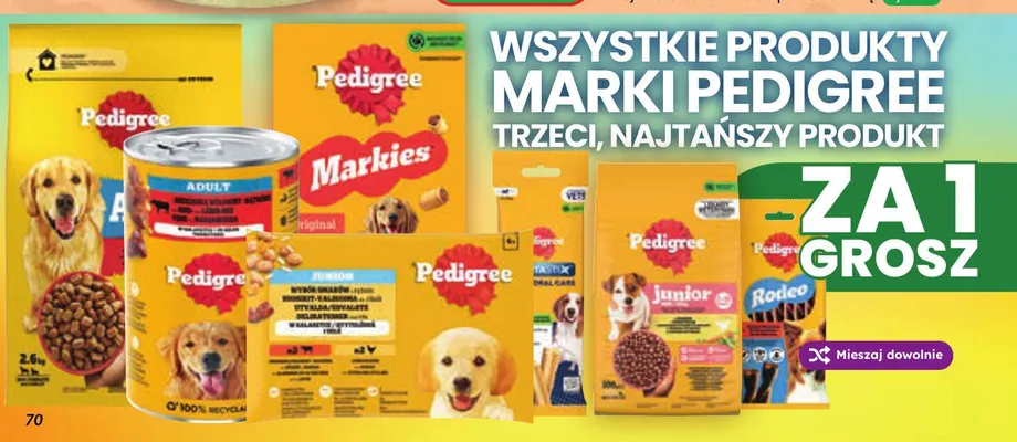 Mokra karma dla psa Pedigree Junior promocja w Dino