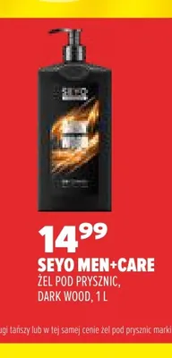 Żel pod prysznic Dark Wood Seyo Men+Care promocja w Drogerie Natura