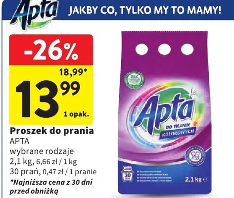 Proszek do prania wybrane rodzaje promocja w Intermarche