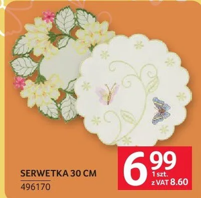 Serwetka 30 cm promocja w Selgros