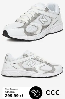 Buty sportowe New Balance G4084GK promocja w CCC