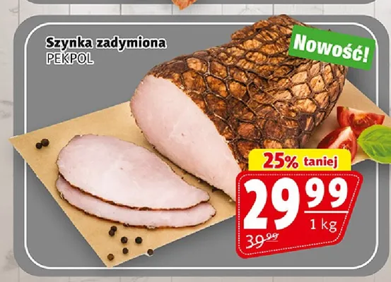 Szynka zadymiona Pekpol promocja w Prim Market