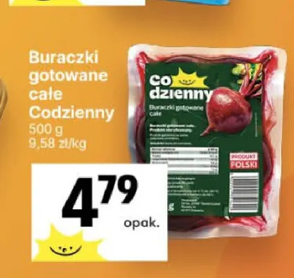 Buraczki gotowane całe Codzienny promocja w Delikatesy Centrum