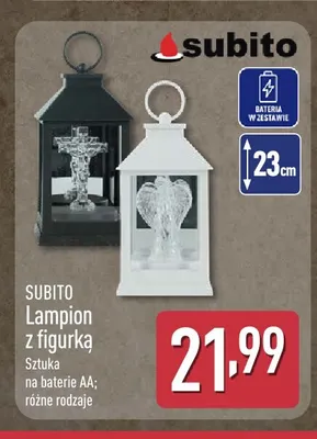 Lampion z figurką Subito promocja w Aldi