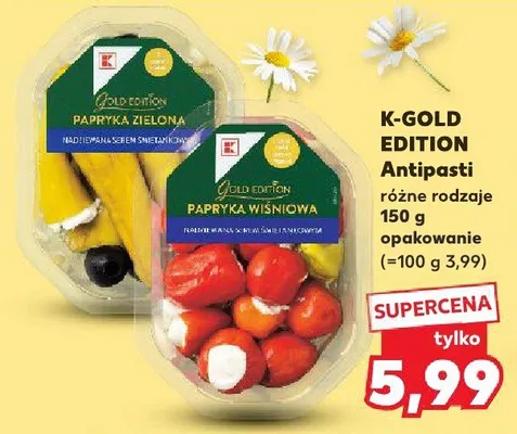 Antipasti różne rodzaje promocja w Kaufland