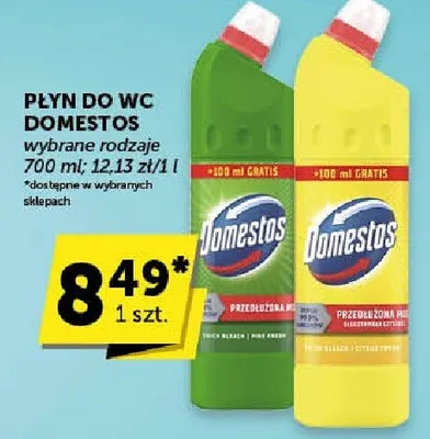 Płyn do WC wybrane rodzaje promocja w Groszek