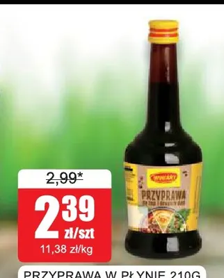 Przyprawa w płynie Winiary promocja w Bingo