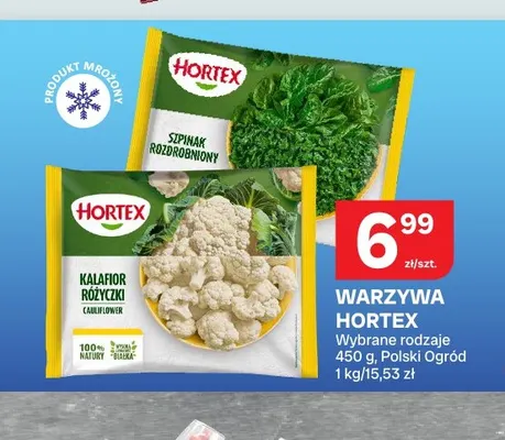 Warzywa Hortex promocja w Chorten
