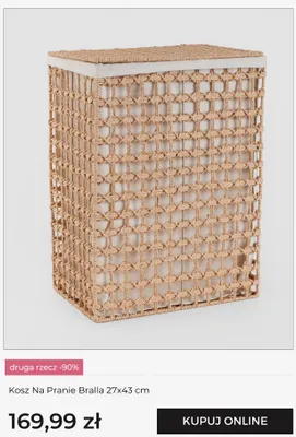 Kosz na pranie Bralla home&you promocja w home&you