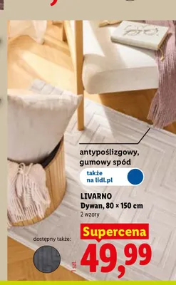 Dywan Livarno 80x150 cm promocja w Lidl