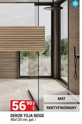 DEKOR TOJA BEIGE promocja w Merkury Market