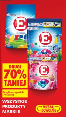 Wszystkie produkty drugi -70% promocja w Biedronka