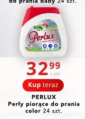 Perły piorące do prania Perlux Color promocja w Poczta Polska