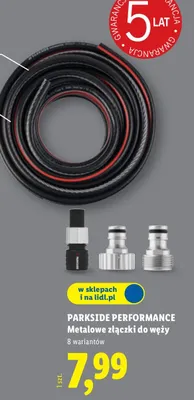 Metalowe złączki do węży promocja w Lidl