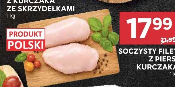 Soczysty filet z piersi kurczaka promocja w Stokrotka