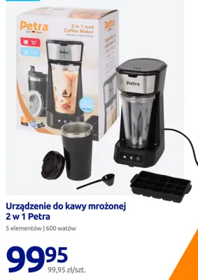 Urządzenie do kawy mrożonej Petra 2 w 1 promocja w Action