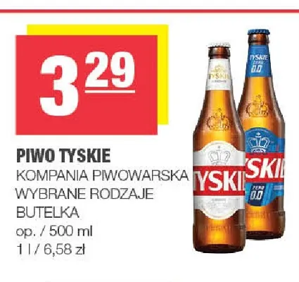 Piwo Tyskie Gronie promocja w SPAR