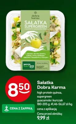 Sałatka Supergreen promocja w Żabka
