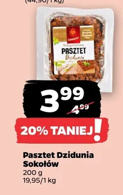 Pasztet Dzidunia promocja w Netto