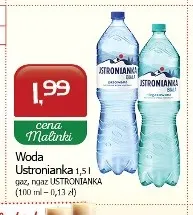 Woda niegazowana Ustronianka promocja w MALINKA