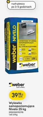 Wylewka samopoziomująca Nivelo promocja w Castorama