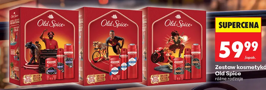 Zestaw kosmetyków Old Spice Nightpanther promocja w Biedronka