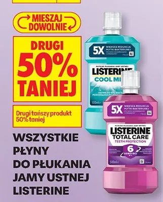 Płyn do płukania jamy ustnej wszystkie rodzaje promocja w Biedronka