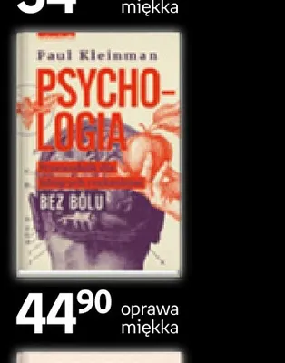 Książka Psychologia bez bólu Paul Kleinman promocja w Empik