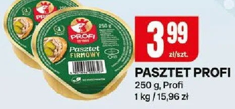 Pasztet Profi promocja w Chorten