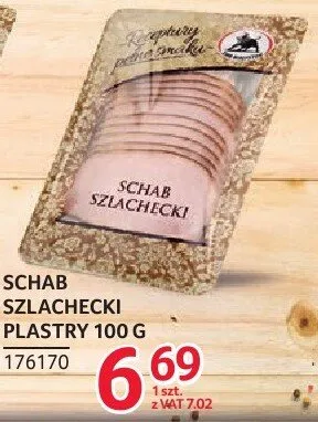 Schab szlachecki plastry 100 g promocja w Selgros