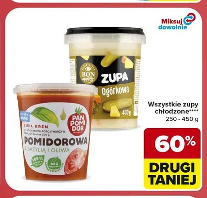 Zupy chłodzone promocja w Carrefour Market