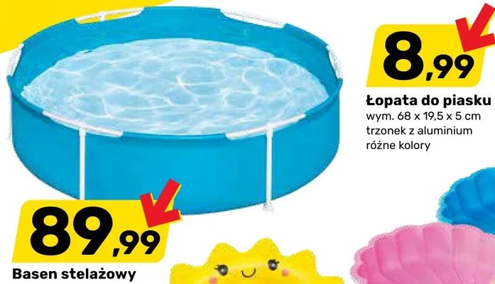 Basen stelażowy promocja w Bricomarche
