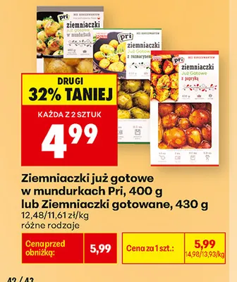 Ziemniaczki gotowane Pri promocja w Biedronka