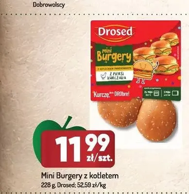 Mini Burgery z kotletem Drosed promocja w Avita