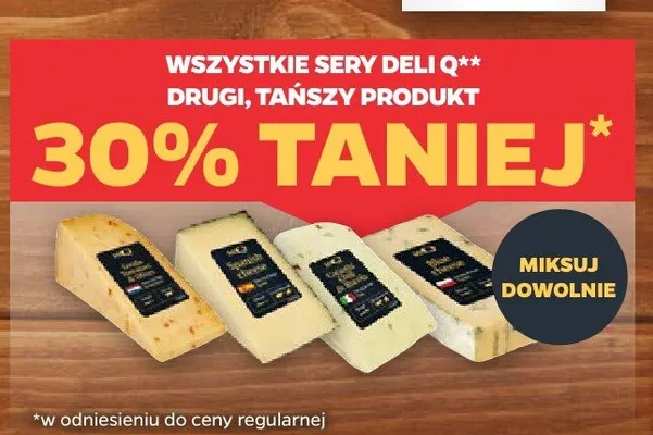 Ser Deli Q promocja w Netto