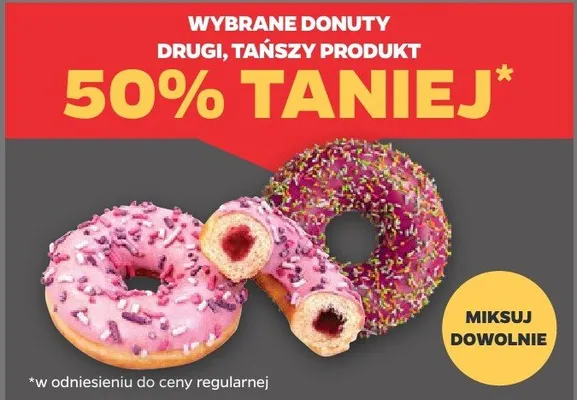 Wybrane donuty promocja w Netto